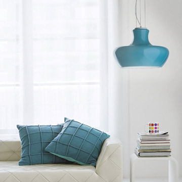 Ideal Lux 137292 ALADINO SP1 D30 AZZURRO подвесной светильник 