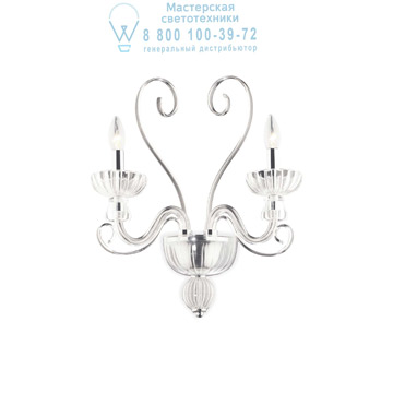 Ideal Lux 090276 ALEXANDER AP2 накладной светильник прозрачный