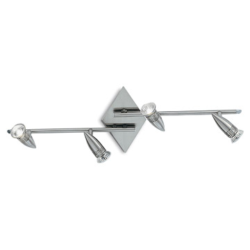 Ideal Lux 006321 ALFA PL4 NICKEL потолочный светильник 