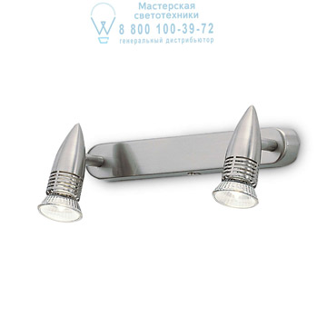 Ideal Lux 009483 ALFA AP2 NICKEL накладной светильник Ideal Lux 009483 ALFA AP2 NICKEL накладной светильник