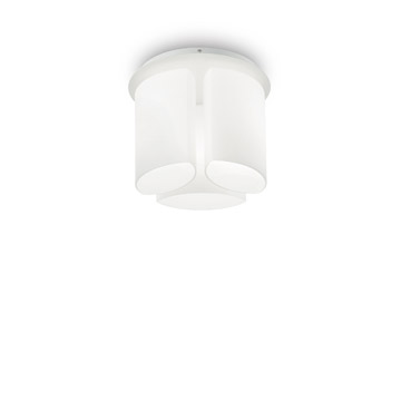 Ideal Lux 159638 ALMOND PL3 потолочный светильник белый Ideal Lux 159638 ALMOND PL3 потолочный светильник белый