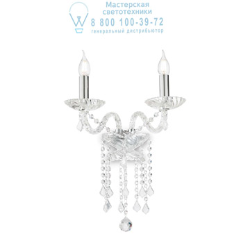 Ideal Lux 168746 AMADEUS AP2 накладной светильник прозрачный Ideal Lux 168746 AMADEUS AP2 накладной светильник прозрачный