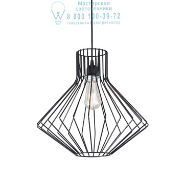 Ideal Lux 167497 AMPOLLA-4 SP1 NERO подвесной светильник черный Ideal Lux 167497 AMPOLLA-4 SP1 NERO подвесной светильник черный