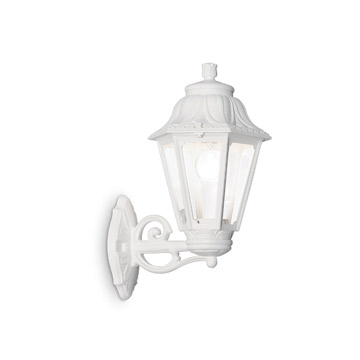 Ideal Lux 120423 ANNA AP1 BIG BIANCO уличный накладной светильник белый Ideal Lux 120423 ANNA AP1 BIG BIANCO уличный накладной светильник белый