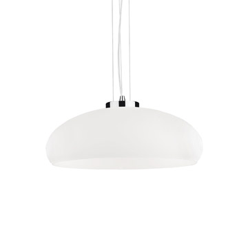 Ideal Lux 059679 ARIA SP1 D50 подвесной светильник белый Ideal Lux 059679 ARIA SP1 D50 подвесной светильник белый
