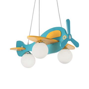 Ideal Lux 136325 AVION-1 SP3 (BLU/GIALLO) подвесной светильник Ideal Lux 136325 AVION-1 SP3 (BLU/GIALLO) подвесной светильник