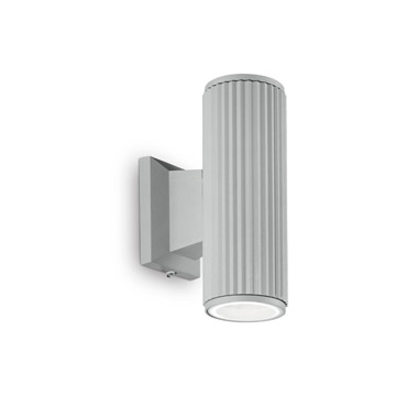 Ideal Lux 129440 BASE AP2 GRIGIO уличный накладной светильник 