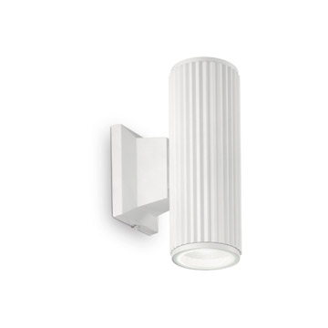 Ideal Lux 129457 BASE AP2 BIANCO уличный накладной светильник белый