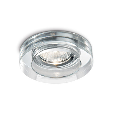 Ideal Lux 083254 BLUES ROUND TRASPARENTE встраиваемый светильник прозрачный Ideal Lux 083254 BLUES ROUND TRASPARENTE встраиваемый светильник прозрачный