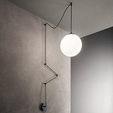 Ideal Lux 160856 BOA SP1 NERO подвесной светильник черный Ideal Lux 160856 BOA SP1 NERO подвесной светильник черный
