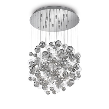Ideal Lux 093024 BOLLICINE SP14 CROMO подвесной светильник хром