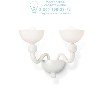 Ideal Lux 093987 BON BON AP2 BIANCO накладной светильник белый