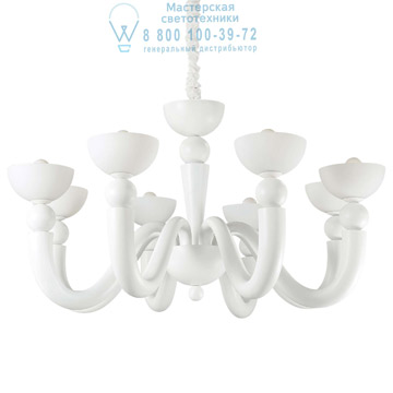 Ideal Lux 094007 BON BON SP8 BIANCO подвесной светильник белый Ideal Lux 094007 BON BON SP8 BIANCO подвесной светильник белый