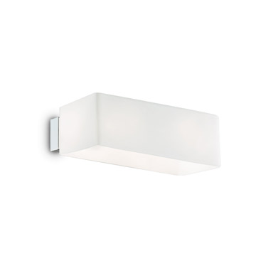Ideal Lux 009537 BOX AP2 BIANCO накладной светильник белый