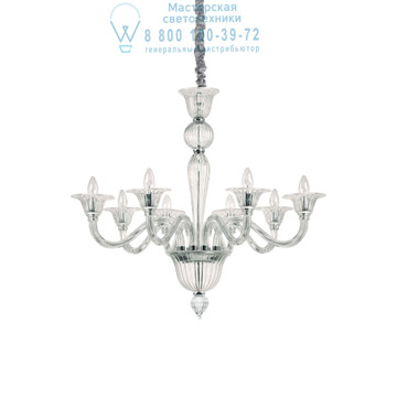 Ideal Lux 199382 BRIGITTA SP8 TRASPARENTE подвесной светильник прозрачный Ideal Lux 199382 BRIGITTA SP8 TRASPARENTE подвесной светильник прозрачный