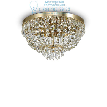 Ideal Lux 114675 CAESAR PL5 ORO потолочный светильник 