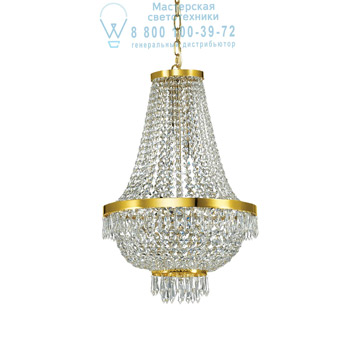 Ideal Lux 114736 CAESAR SP9 ORO подвесной светильник 