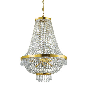 Ideal Lux 114743 CAESAR SP12 ORO подвесной светильник 