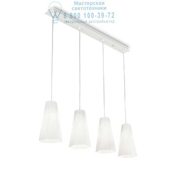 Ideal Lux 208183 CAIRO SP4 D15 подвесной светильник белый Ideal Lux 208183 CAIRO SP4 D15 подвесной светильник белый