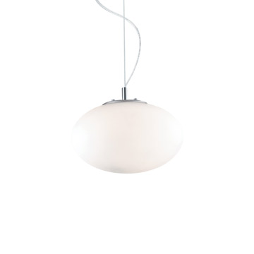 Ideal Lux 086729 CANDY SP1 D25 подвесной светильник белый Ideal Lux 086729 CANDY SP1 D25 подвесной светильник белый