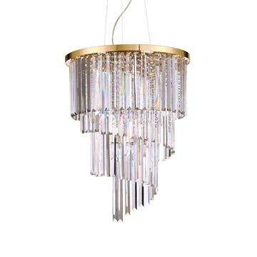 Ideal Lux 213521 CARLTON SP12 ORO подвесной светильник Ideal Lux 213521 CARLTON SP12 ORO подвесной светильник