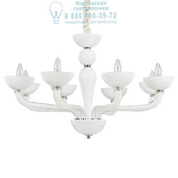 Ideal Lux 094045 CASANOVA SP8 BIANCO подвесной светильник белый