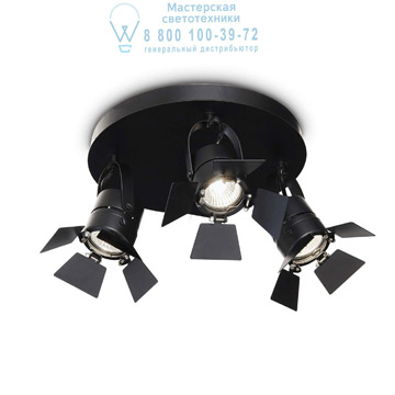 Ideal Lux 095691 CIAK AP3 NERO накладной светильник черный