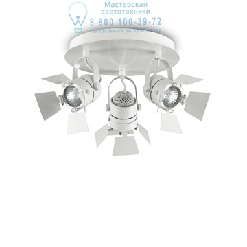 Ideal Lux 122267 CIAK AP3 BIANCO накладной светильник белый Ideal Lux 122267 CIAK AP3 BIANCO накладной светильник белый