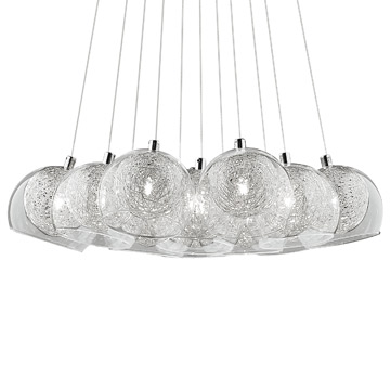 Ideal Lux 060224 CIN CIN SP11 подвесной светильник алюминий Ideal Lux 060224 CIN CIN SP11 подвесной светильник алюминий