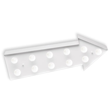 Ideal Lux 153513 CIRCUS AP11 BIANCO накладной светильник белый