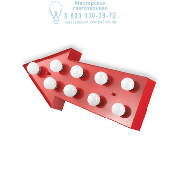 Ideal Lux 153544 CIRCUS AP9 ROSSO накладной светильник Ideal Lux 153544 CIRCUS AP9 ROSSO накладной светильник