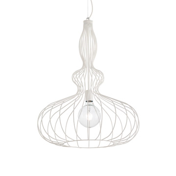 Ideal Lux 220604 CLARISSA SP1 BIANCO подвесной светильник белый Ideal Lux 220604 CLARISSA SP1 BIANCO подвесной светильник белый