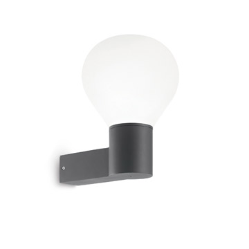Ideal Lux 146607 CLIO AP1 ANTRACITE уличный накладной светильник Ideal Lux 146607 CLIO AP1 ANTRACITE уличный накладной светильник