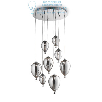 Ideal Lux 100913 CLOWN SP8 CROMO подвесной светильник хром
