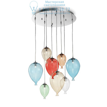 Ideal Lux 100944 CLOWN SP8 COLOR подвесной светильник 