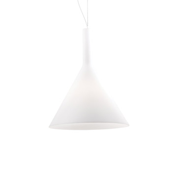 Ideal Lux 074313 COCKTAIL SP1 BIG BIANCO подвесной светильник белый Ideal Lux 074313 COCKTAIL SP1 BIG BIANCO подвесной светильник белый