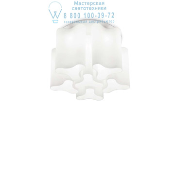 Ideal Lux 125503 COMPO PL6 потолочный светильник белый