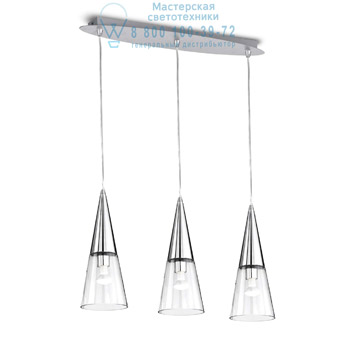 Ideal Lux 112367 CONO SP3 CROMO подвесной светильник хром