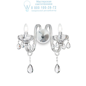 Ideal Lux 207476 CONTINENTAL AP2 накладной светильник прозрачный