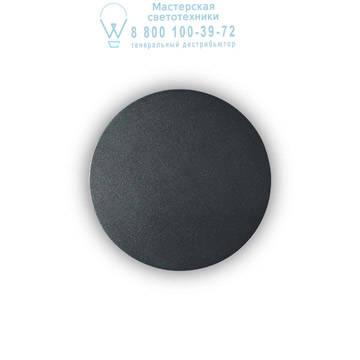 Ideal Lux 195742 COVER AP1 ROUND SMALL NERO накладной светильник черный Ideal Lux 195742 COVER AP1 ROUND SMALL NERO накладной светильник черный