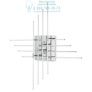 Ideal Lux 114767 CROSS PL480 потолочный светильник хром Ideal Lux 114767 CROSS PL480 потолочный светильник хром