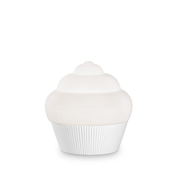 Ideal Lux 194417 CUPCAKE TL1 BIANCO настольная лампа белый Ideal Lux 194417 CUPCAKE TL1 BIANCO настольная лампа белый