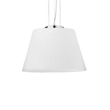 Ideal Lux 025421 CYLINDER SP1 D30 BIANCO подвесной светильник белый Ideal Lux 025421 CYLINDER SP1 D30 BIANCO подвесной светильник белый