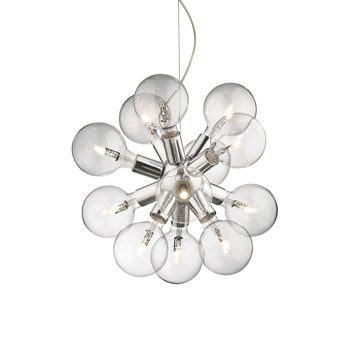 Ideal Lux 074771 DEA SP12 CROMO подвесной светильник хром Ideal Lux 074771 DEA SP12 CROMO подвесной светильник хром
