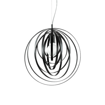Ideal Lux 114262 DISCO SP1 NERO подвесной светильник черный Ideal Lux 114262 DISCO SP1 NERO подвесной светильник черный