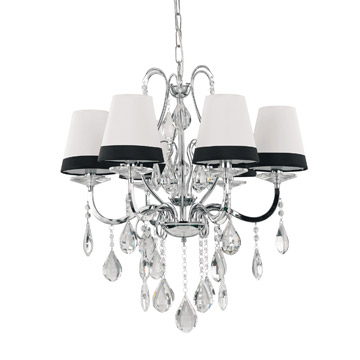 Ideal Lux 093147 DOMUS SP6 подвесной светильник хром