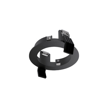 Ideal Lux 208701 DYNAMIC FRAME ROUND BLACK встраиваемый светильник черный Ideal Lux 208701 DYNAMIC FRAME ROUND BLACK встраиваемый светильник черный