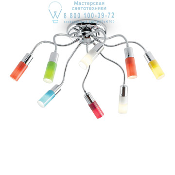 Ideal Lux 044545 ECOFLEX PL8 COLOR потолочный светильник Ideal Lux 044545 ECOFLEX PL8 COLOR потолочный светильник