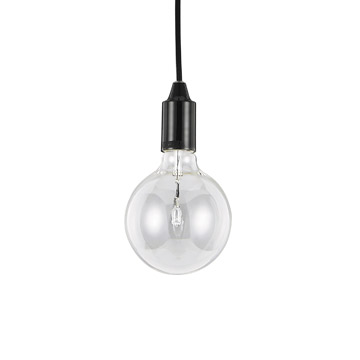 Ideal Lux 113319 EDISON SP1 NERO подвесной светильник черный