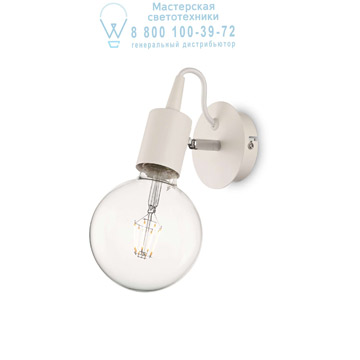 Ideal Lux 138374 EDISON AP1 BIANCO накладной светильник белый